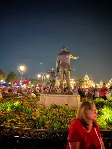 Magic Kingdom at night