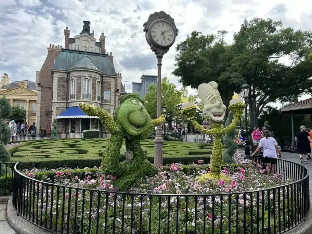 EPCOT Flower and Garden Festival walkable from Disney Swan Hotel using Marriott points