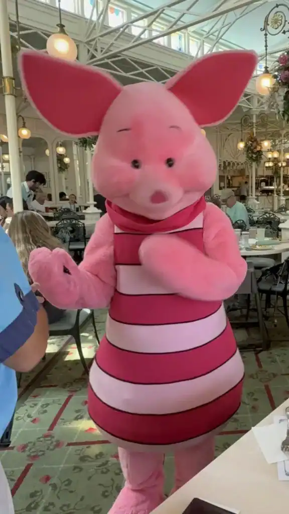Pigglet at Crystal Palace, Magic Kingdom, Disney World