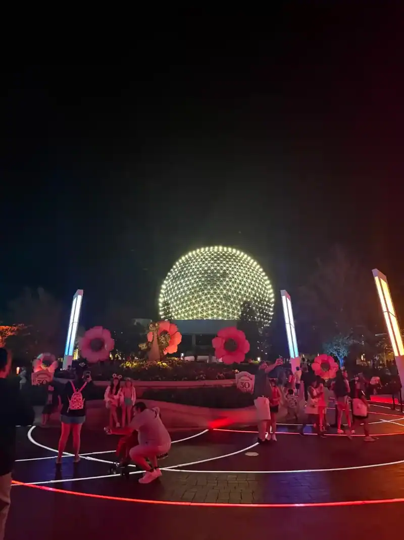 Epcot at night- featured