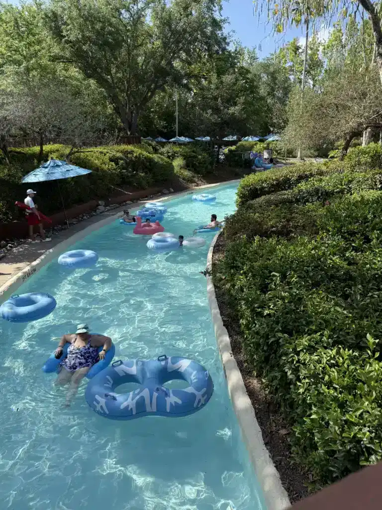Lazy river at Blizzard Beach, Disney World