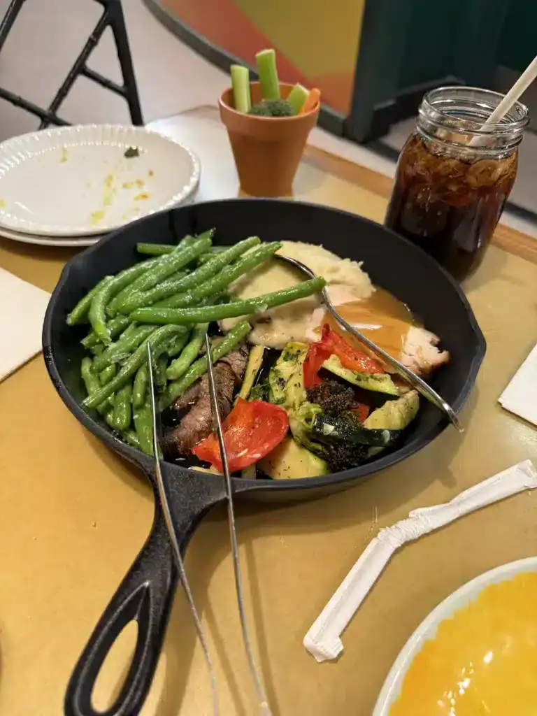 Dinner at Garden Grill