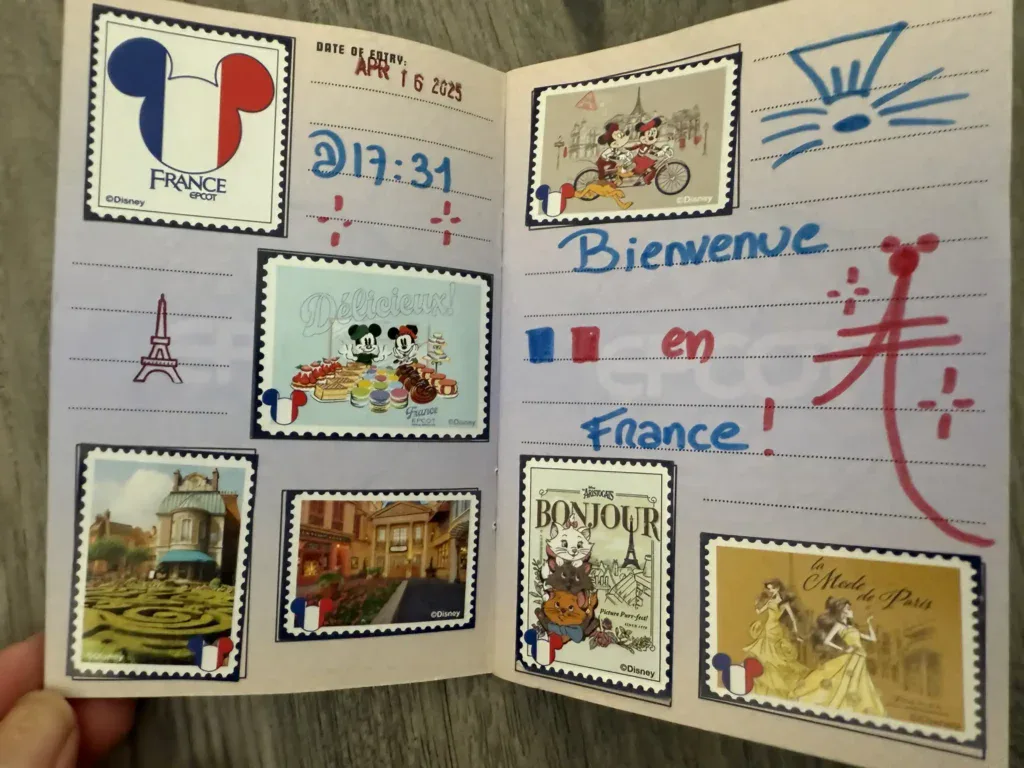 Epcot Passport, France
