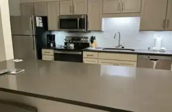 Marriott Imperial Palms Villa hotel kitchen Disney vacation rental booked with credit card points